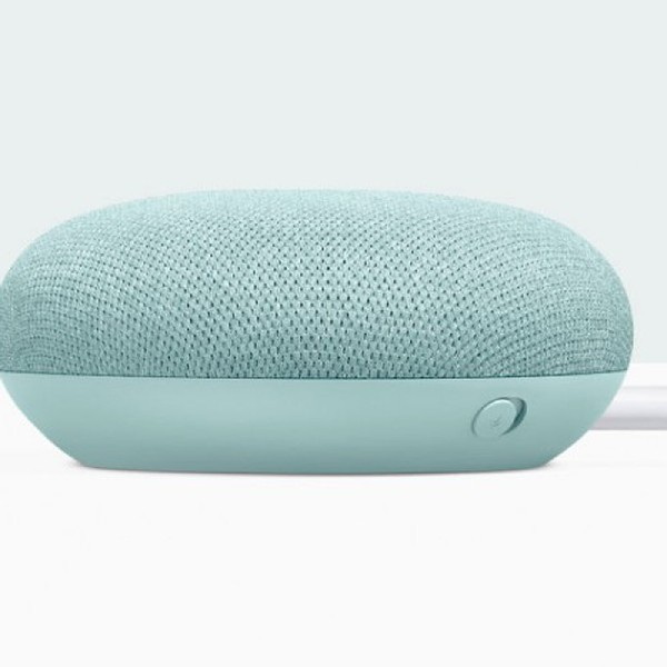 Altavoz inteligente - Asistente Google Home Mini, Smart Home, Domótica, Bluetooth, Sound 360º, Aqua