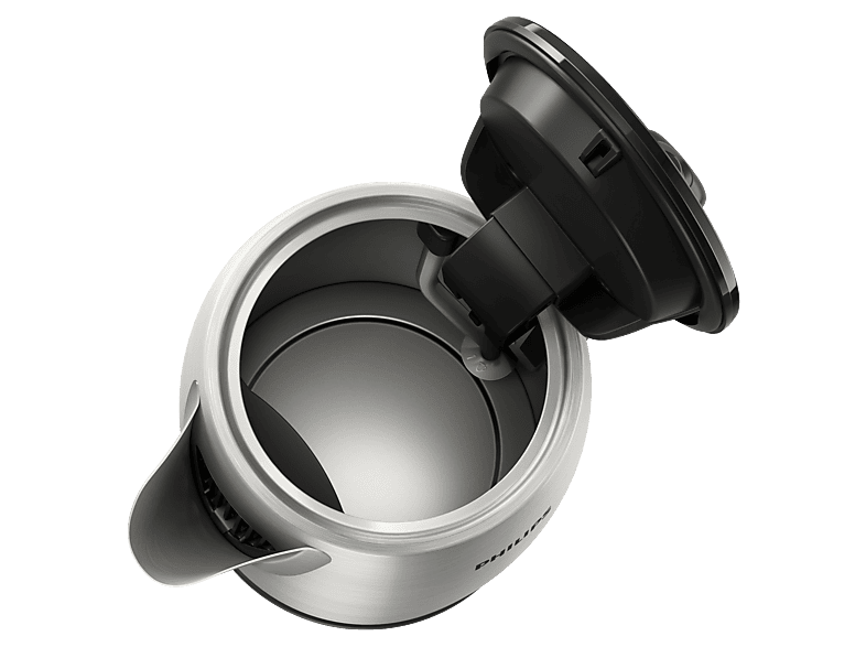 Philips HD9350/90 Daily Collection Wasserkocher (Silber, Schwarz, 1.7 l, 2200 Watt) — Foto 2 von 5