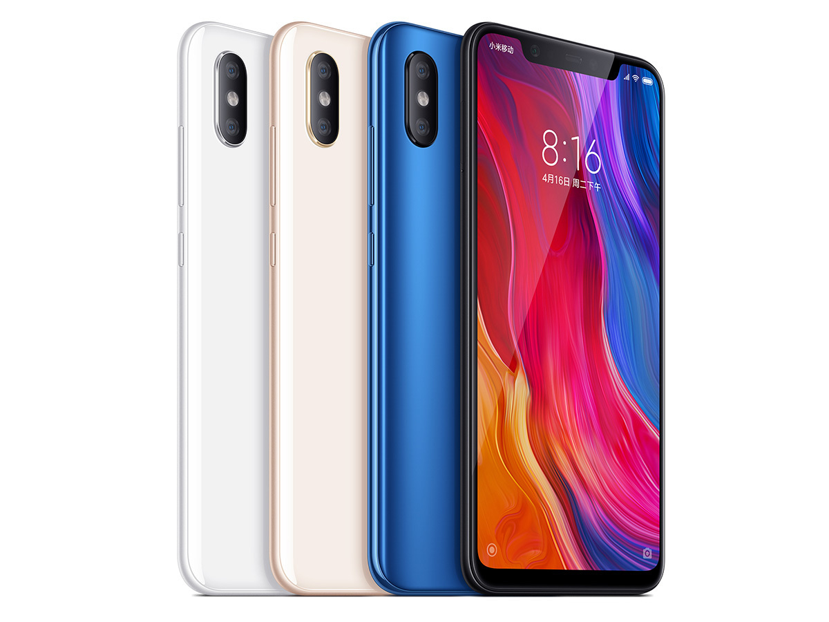Móvil - Xiaomi Mi 8, Azul, 64 GB, 6 GB RAM, 6.21", Snapdragon 845, 3400 mAh, Android
