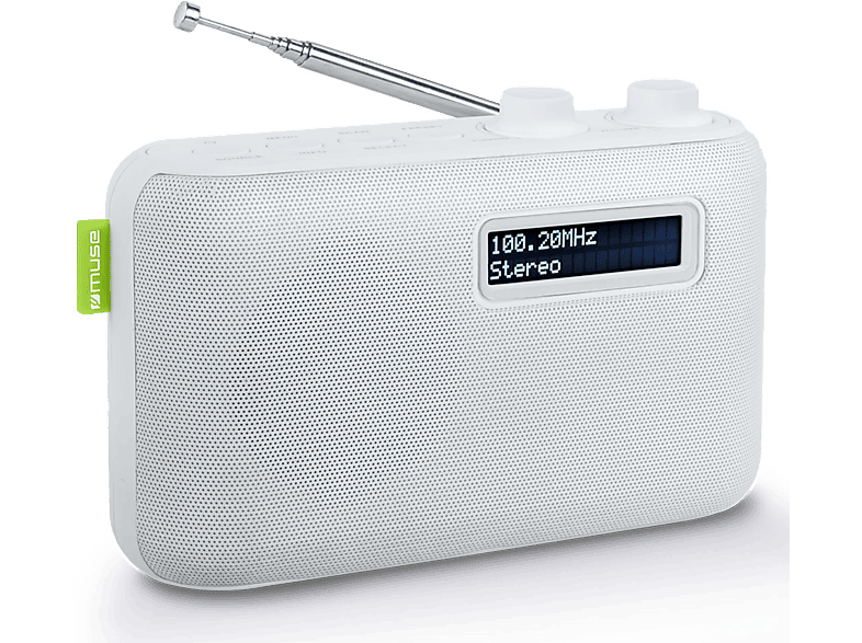 MUSE Draagbare radio DAB DAB+ Wit (M-108-DW)