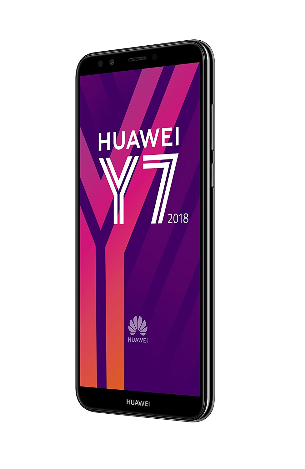 Móvil - Huawei Y7 2018, 5.99'' HD+, Procesador Qualcom Snapdragon 430, 16 GB, 2 GB RAM, 8 + 13 MP, Triple SIM, 4G, Batería 3000 mAh, Negro