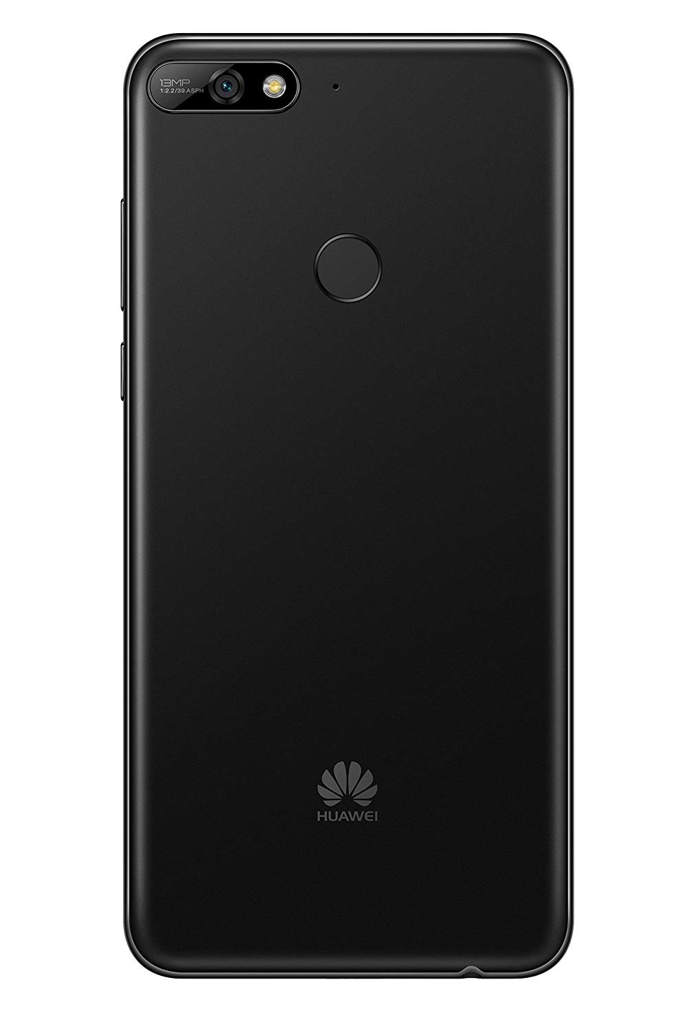 Móvil - Huawei Y7 2018, 5.99'' HD+, Procesador Qualcom Snapdragon 430, 16 GB, 2 GB RAM, 8 + 13 MP, Triple SIM, 4G, Batería 3000 mAh, Negro