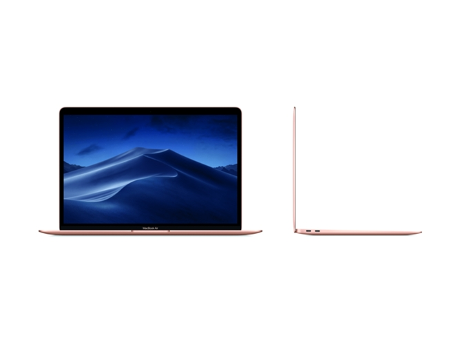 Apple Macbook Air 13", Intel® Core™ i5-8210Y, 1.60 GHz, 8 GB, 128 GB, Oro