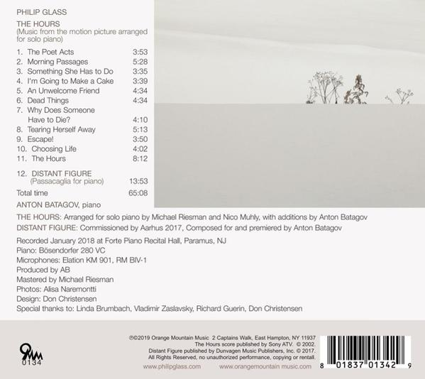 Anton Batagov - THE HOURS / DISTANT FIGURE  - (CD)