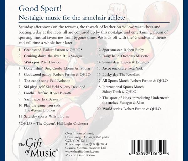 VARIOUS - Good Sport!-Nostalgic Music for the armchair athle  - (CD)