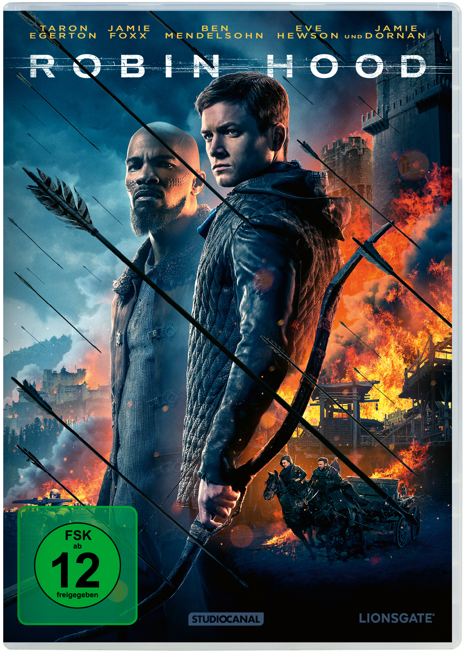 DVD-Cover des Films 'Robin Hood'.