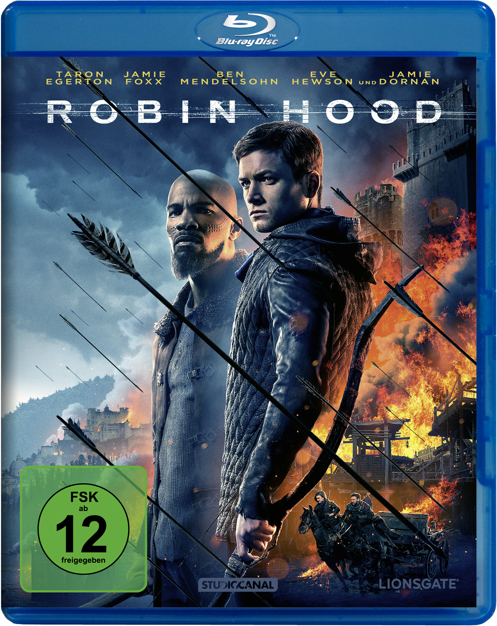 Ein Blu-ray-Disc-Cover für den Film "Robin Hood".