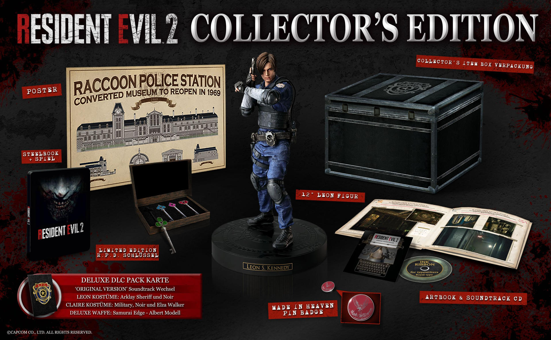 Resident Evil 2 (Collector's Edition - Uncut) - [PlayStation 4]