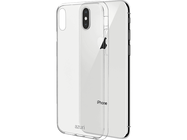 AZURI Cover TPU case iPhone Xs Max Transparant (AZTPUIPHXSMAX-TRA)