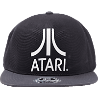 DIFUZED Atari Snapback Cap Logo Cap, Schwarz