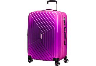 AMERICAN TOURISTER 18G.60.102 Air Force 1 Spin. 66/24 Bővíthető gurulós bőrönd, rózsaszín