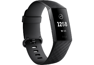 FITBIT Charge 3 grafitszürke/fekete aktivitásmérő