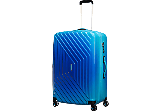 AMERICAN TOURISTER 18G.61.103 Air Force 1 Spin. 76/28 Bővíthető gurulós bőrönd, kék