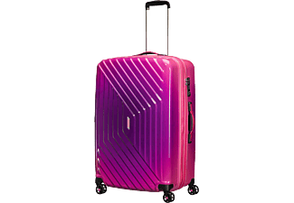 AMERICAN TOURISTER 18G.60.103 Air Force 1 Spin. 76/28 Bővíthető gurulós bőrönd, rózsaszín