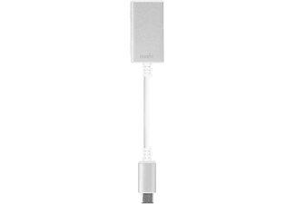 MOSHI USB-C - USB-A adapter ezüst