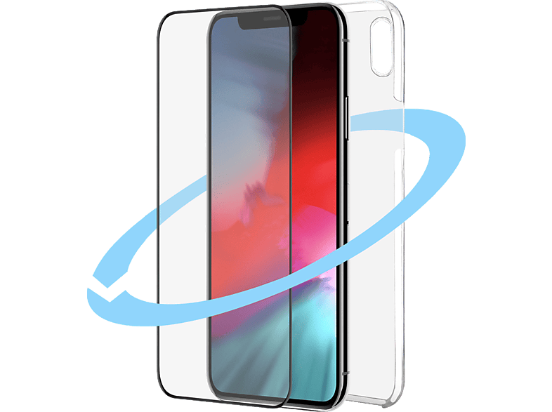 AZURI Cover Front&Back iPhone Xs Max Transparant (AZFBPACKIPHXSMAX)