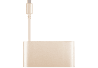 MOSHI USB-C Multiport adapter arany