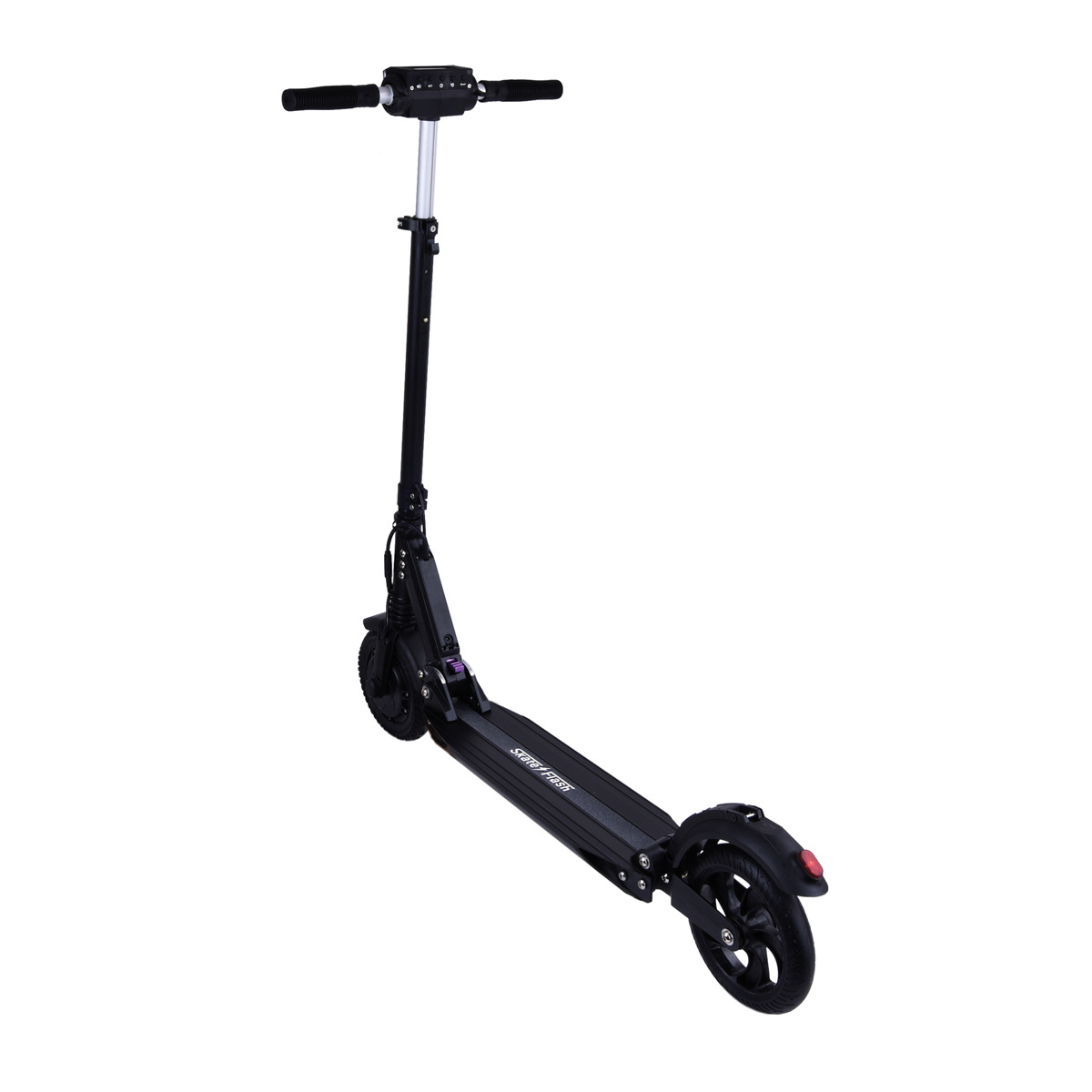 Patinete eléctrico - Skateflash SKURBAN 1.0, Autonomía 25 km, Plegable, Negro