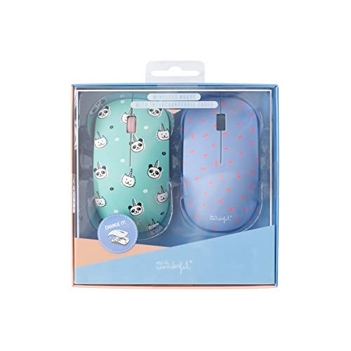 Otros Accesorios Informatica - Mr. Wonderful Mrmou005 Raton Inalambrico + Carcasa Cornios