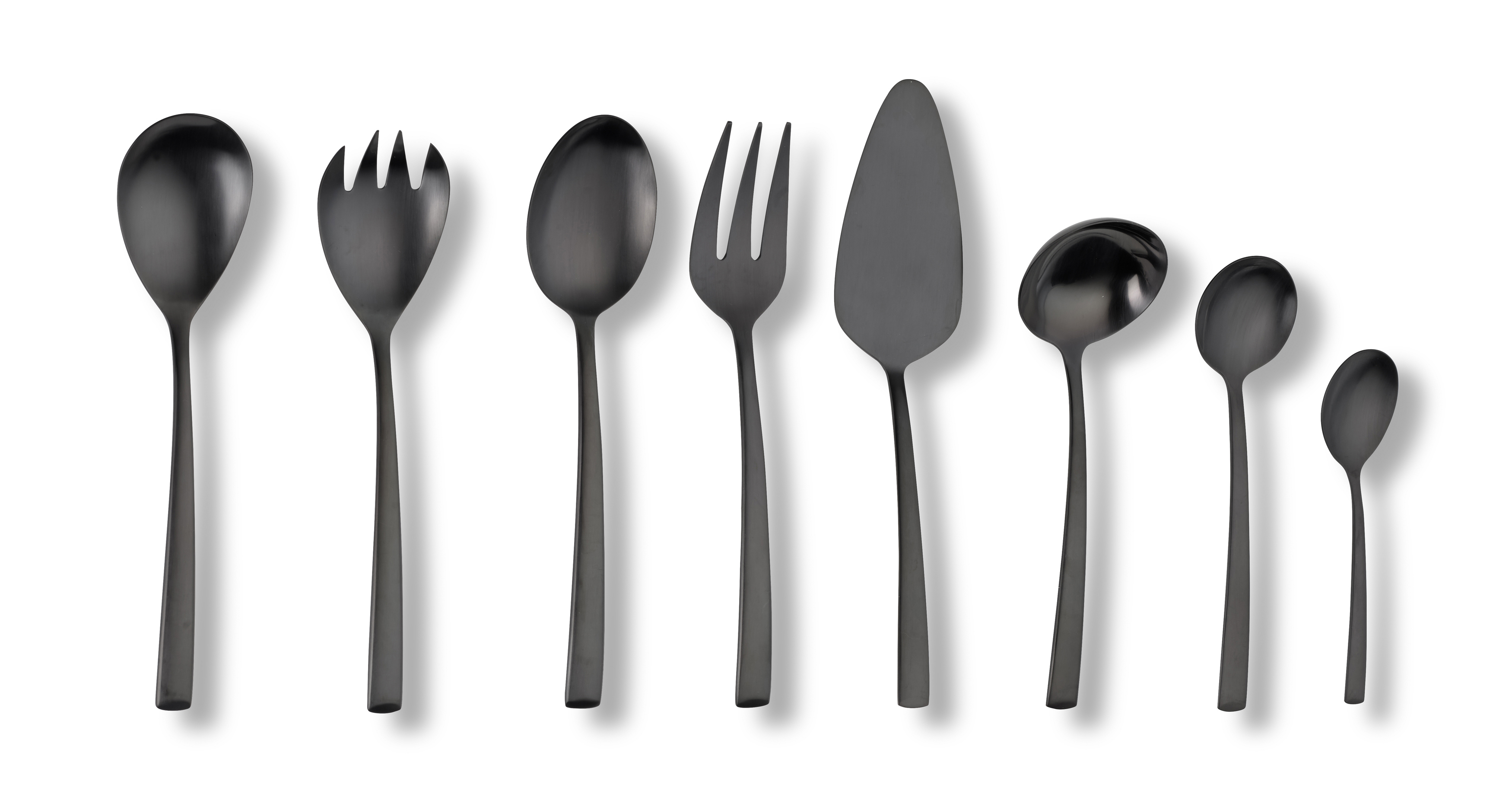 ECHTWERK EW-BS-6810S Avelino 68-tlg. Besteck-Set Schwarz mattiert