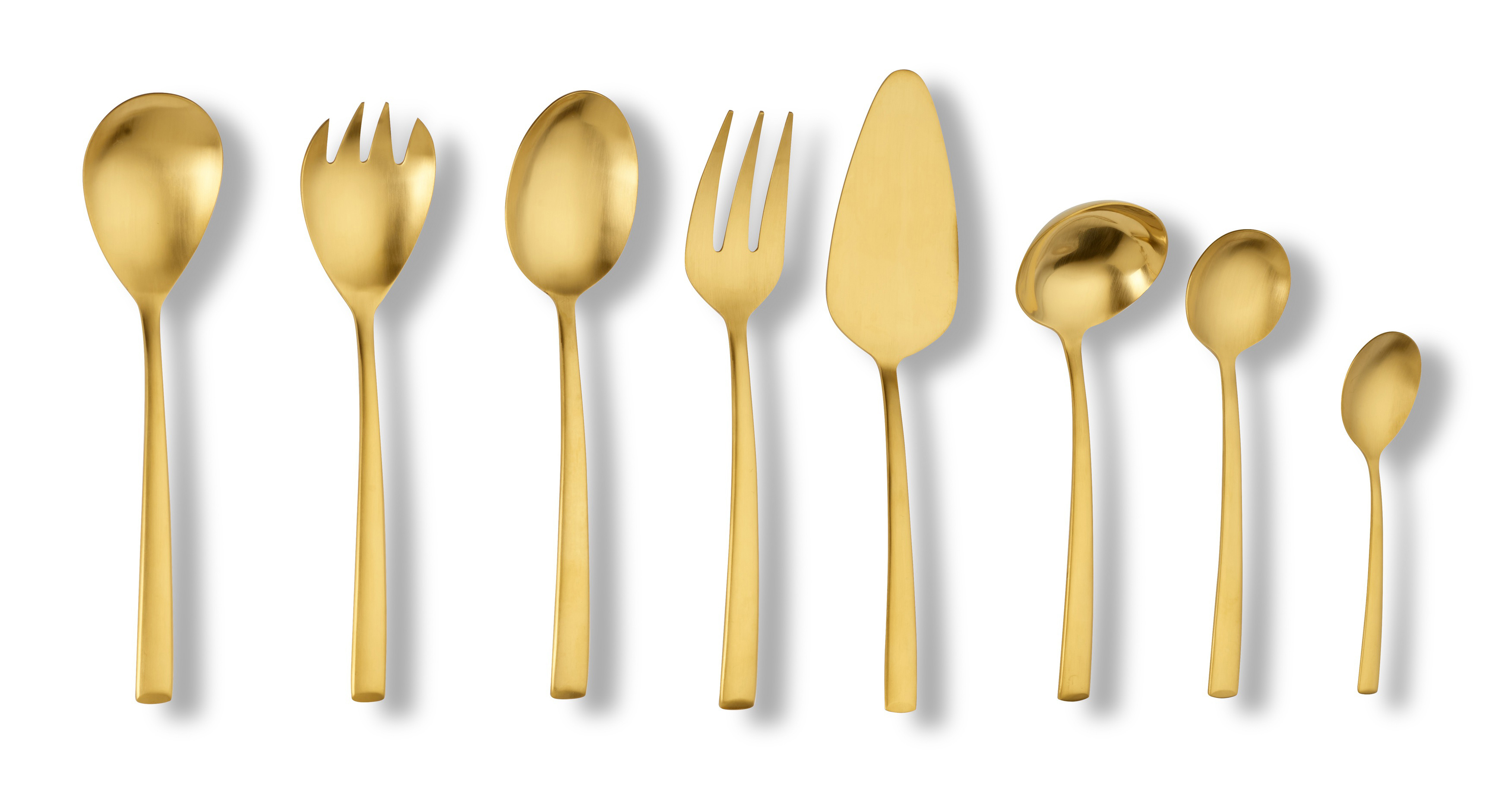 ECHTWERK EW-BS-682OG Avelino 68-tlg. Besteck Gold mattiert