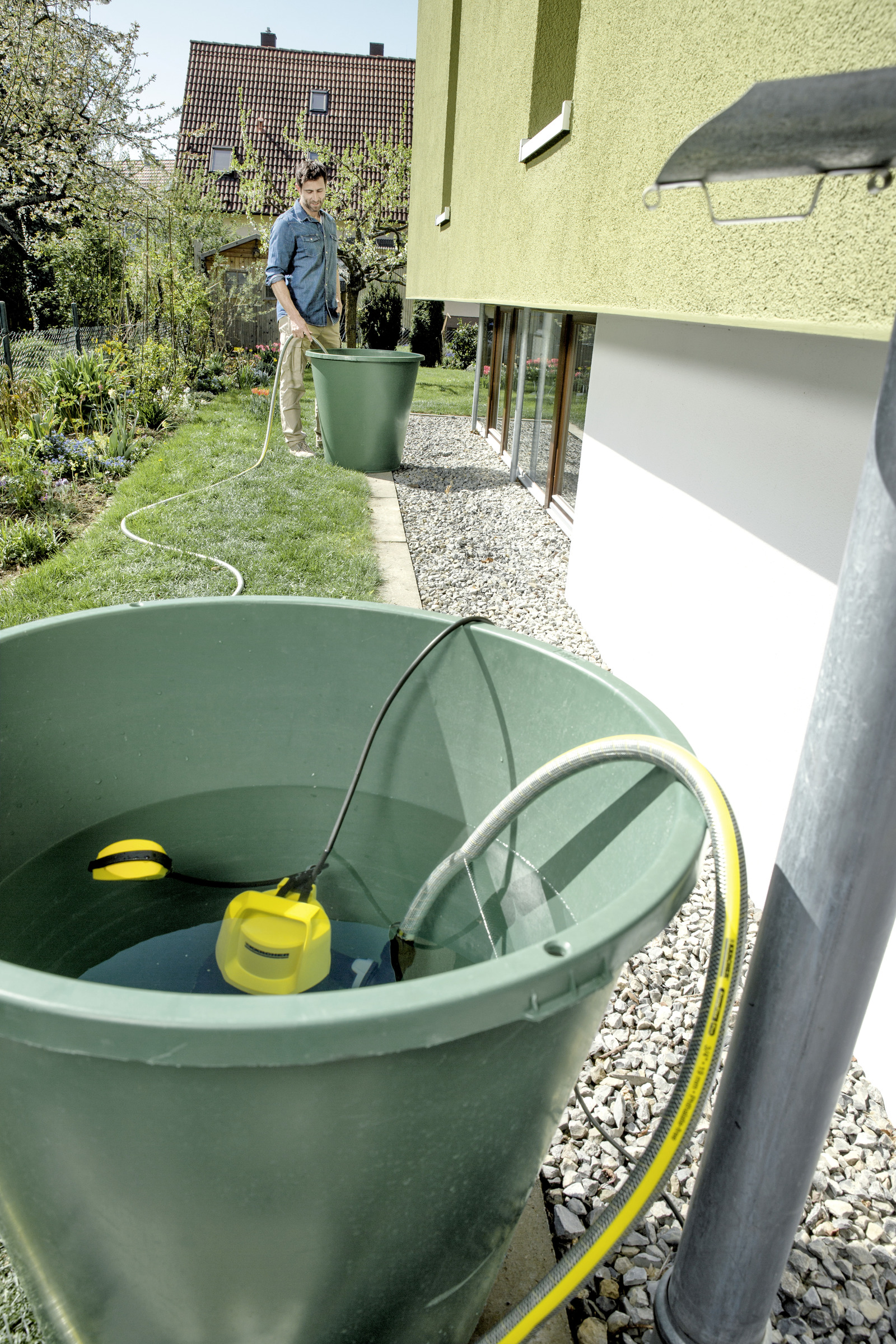 KAERCHER SP 1 Dirt - Schmutzwasser-Tauchpumpe (Schwarz/Gelb)