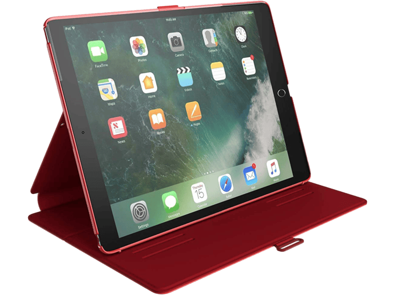 Speck 121931 6055 Balance Folio Sotetpiros Piros Ipad 9 7 Tok 2018 2017 Pro Air2 Air Media Markt Online Vasarlas