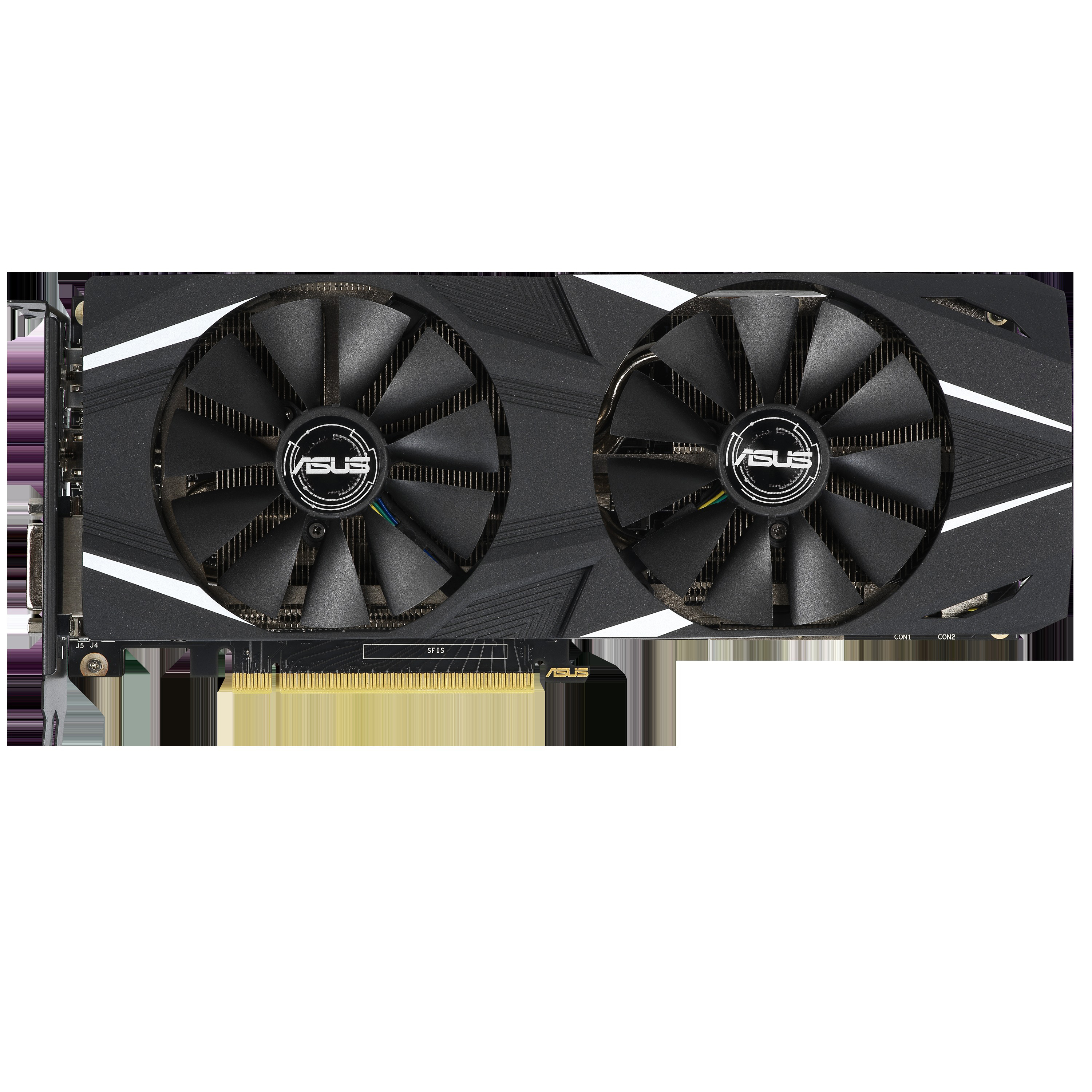 ASUS GeForce RTX™ 2060 Dual Advanced 6GB (90YV0CM2-M0NA00) (NVIDIA, Grafikkarte)