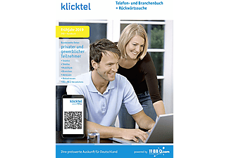 klickTel Telefon- und Branchenbuch + Rückwärtssuche: Frühjahr 2019 - PC - Deutsch