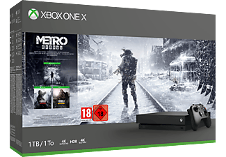 MICROSOFT Xbox One X 1 TB + Metro Exodus (CYV-00287)