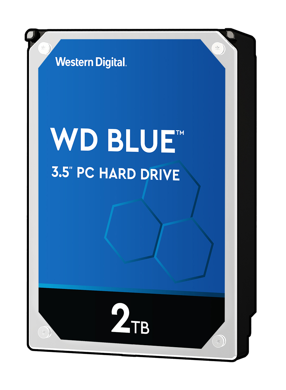WD Blue™ Festplatte, 2 3,5 intern HDD TB SATA, Zoll