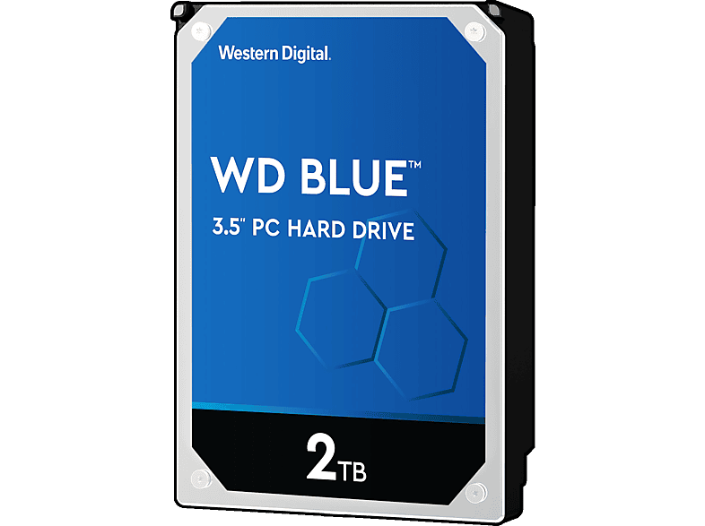 WD Blue™ Festplatte, 2 TB Zoll, 3,5 intern HDD SATA