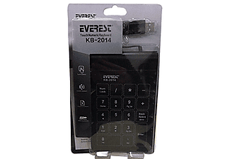 EVEREST KB-2014 USB Kablolu Klavye Dokunmatik Siyah