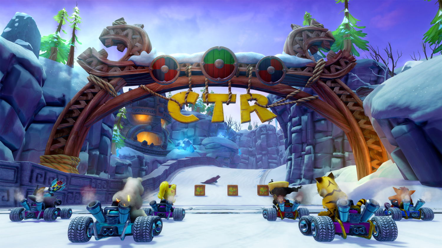 Crash Team Racing: Nitro-Fueled - PlayStation 4 - Französisch