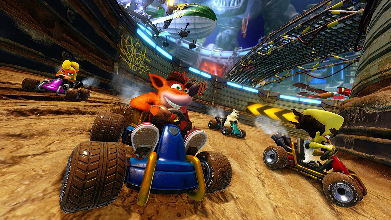 Crash Team Racing: Nitro-Fueled - PlayStation 4 - Französisch