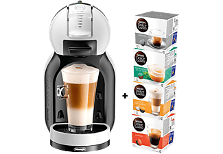 DE-LONGHI NESCAFÉ Dolce Gusto Mini Me Starter Kit - Machine à capsule (Blanc/noir)