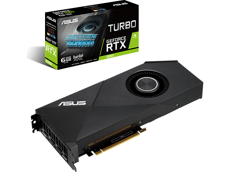 ASUS GeForce® RTX 2060 TURBO-RTX2060-6G (90YV0CM0-M0NA00) online kaufen