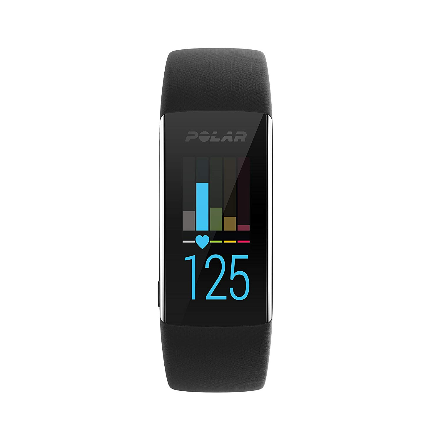 Pulsera de actividad - Polar A370, Sumergible, GPS, Bluetooth, Talla S, Negro