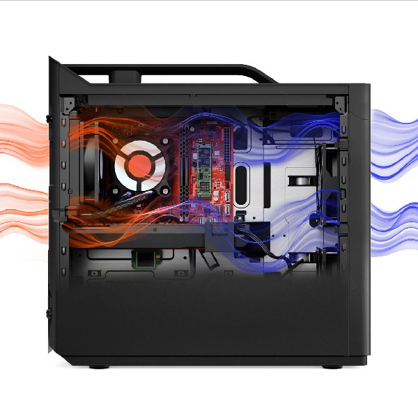 PC Gaming - Lenovo T730-28ICO, Intel® Core™ i7 9700K, 8GB, 256GB SSD, RTX2070, Sin sistema operativo