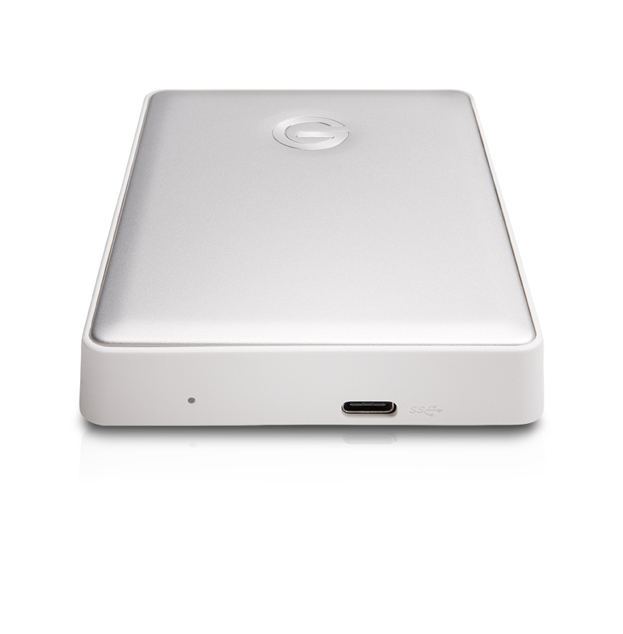 G-TECHNOLOGY G-DRIVE® mobile USB-C™ Festplatte, 4 TB HDD, 2,5 Zoll, extern, Silber