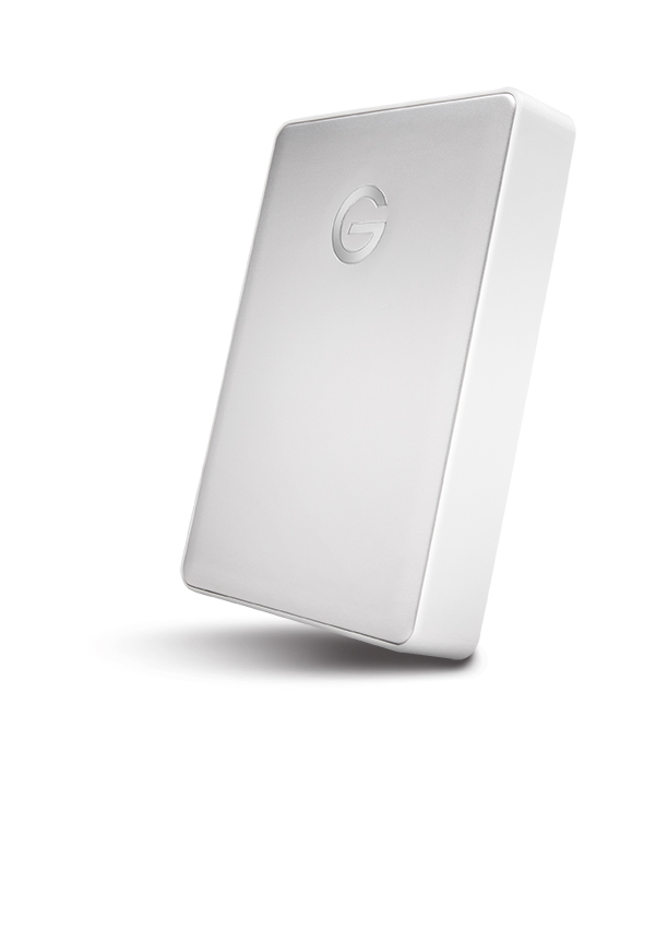G-TECHNOLOGY G-DRIVE® mobile USB-C™ Festplatte, 4 TB HDD, 2,5 Zoll, extern, Silber