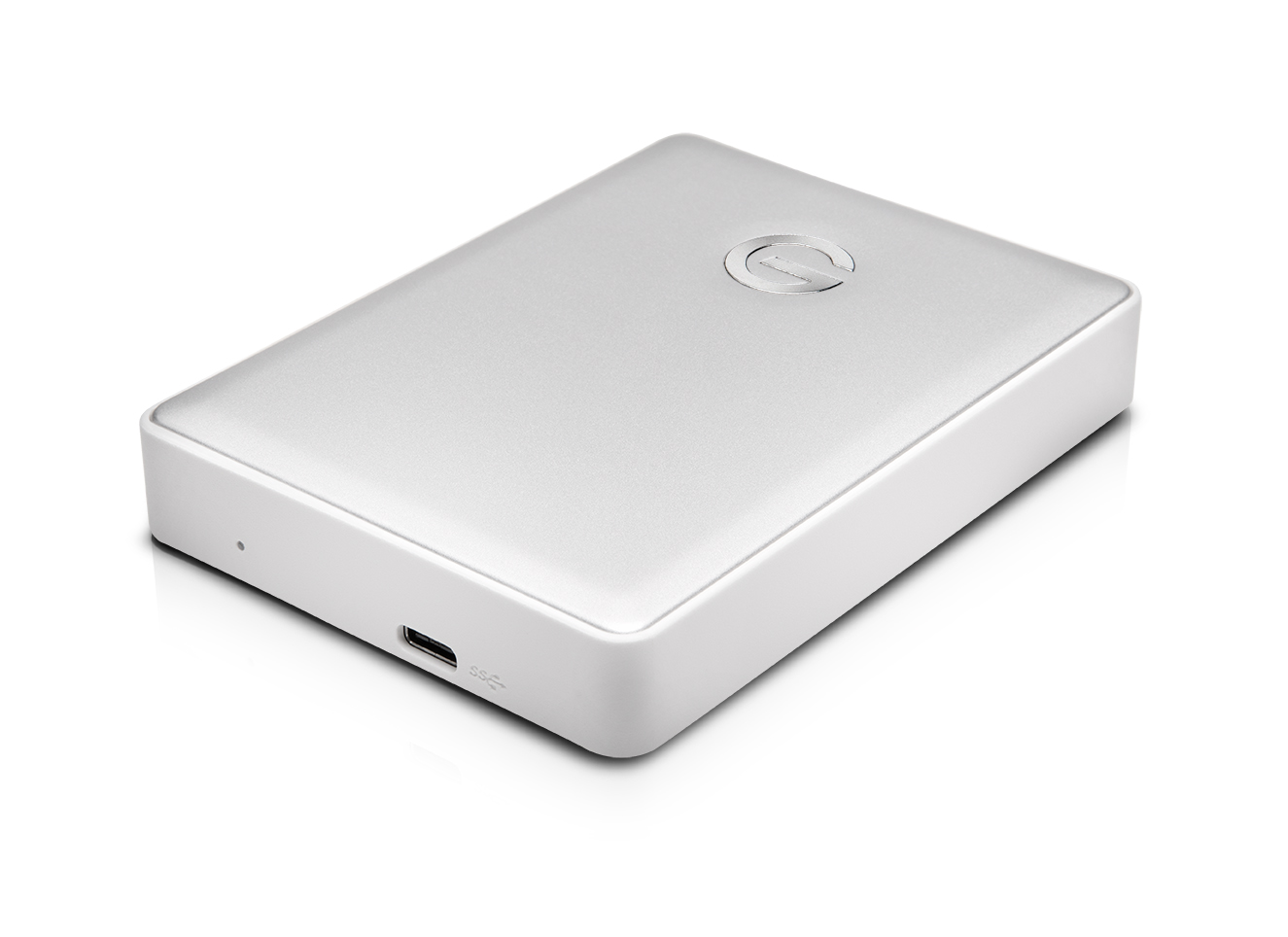 G-TECHNOLOGY G-DRIVE® mobile USB-C™ Festplatte, 4 TB HDD, 2,5 Zoll, extern, Silber
