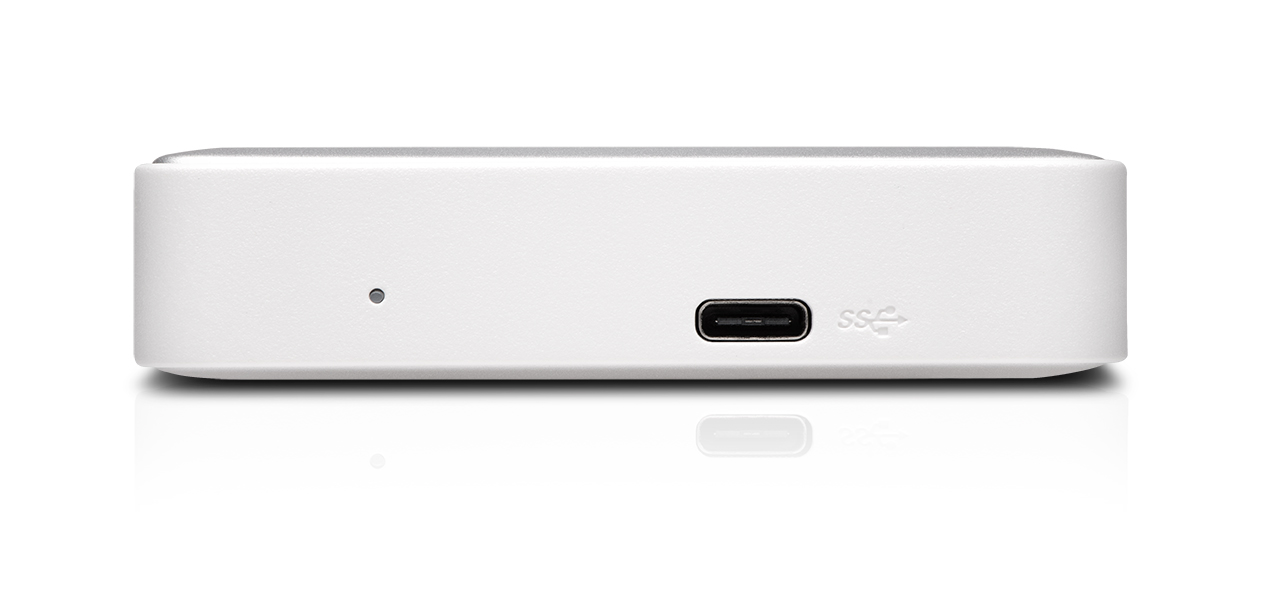G-TECHNOLOGY G-DRIVE® mobile USB-C™ Festplatte, 4 TB HDD, 2,5 Zoll, extern, Silber