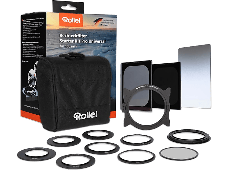 ROLLEI Vierkante filters Starter kit Pro Universal 100 mm (26336)