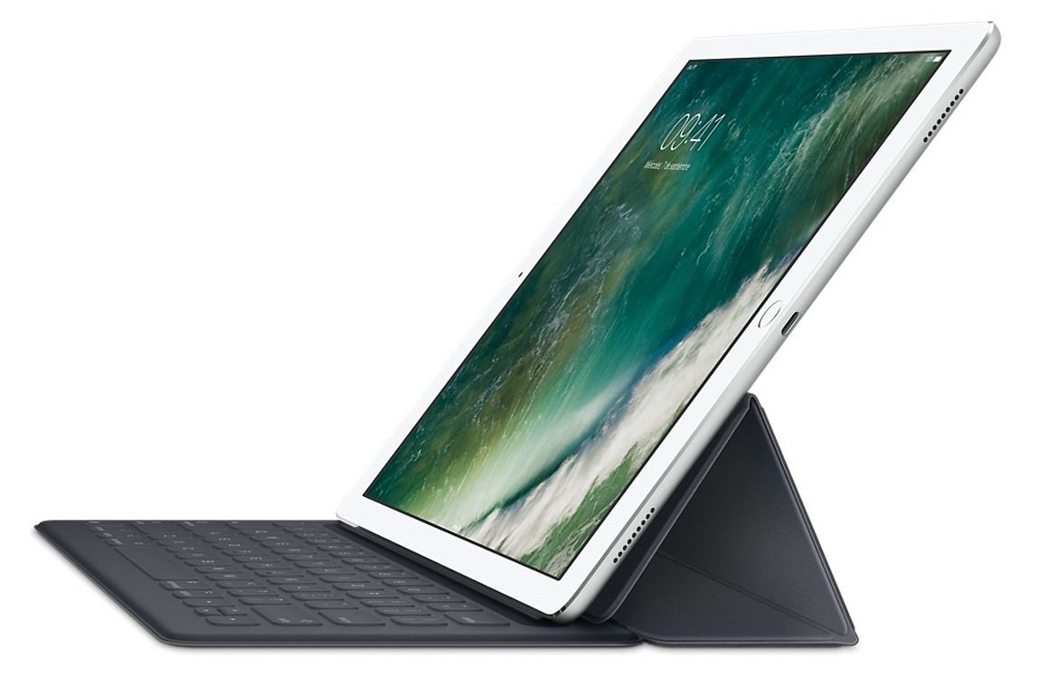 Teclado para iPad - Apple MNKT2Y/A, 12.9", Smart Keyboard, Para iPad Pro
