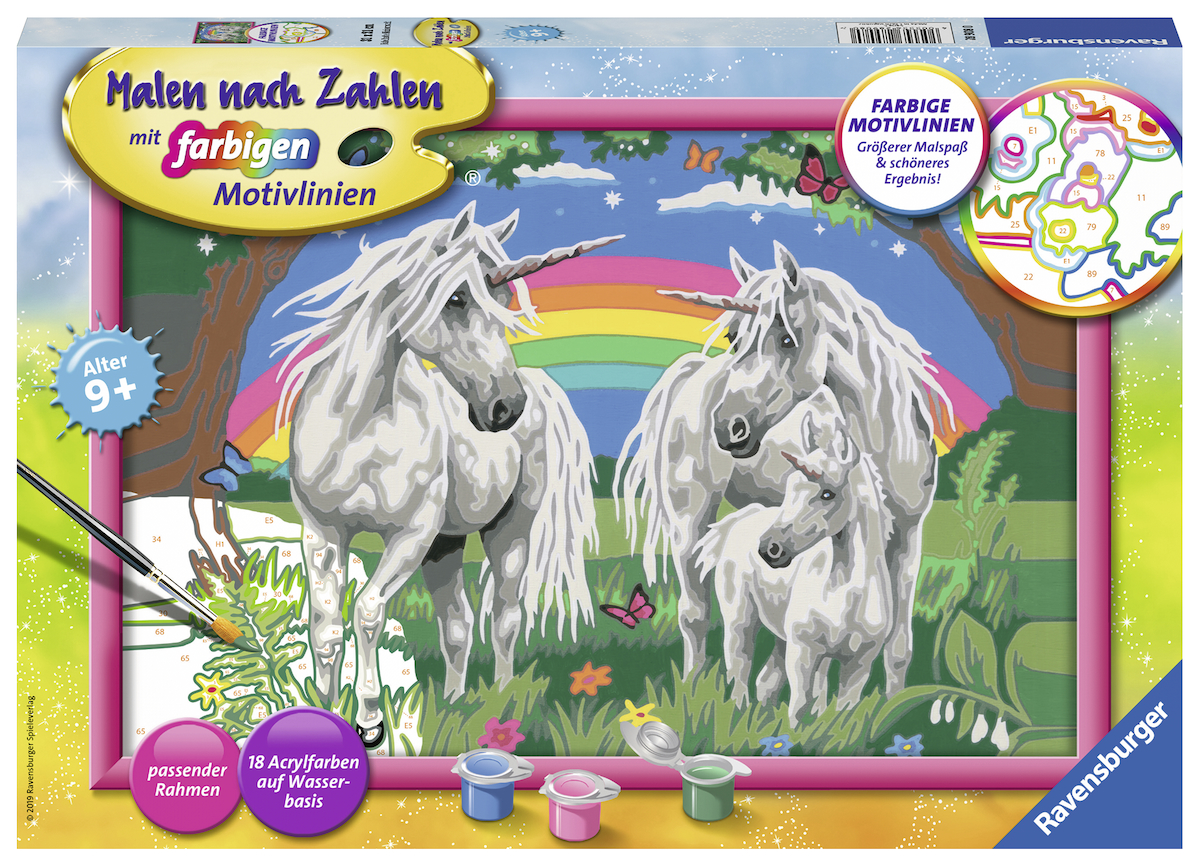 RAVENSBURGER Fabelhafte Einhornwelt MnZ Serie C