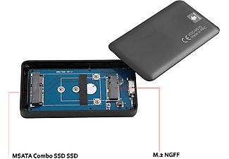 EVEREST Hdc-M210 Harici Usb 3.0 M.2 Ngff/Msata Combo Ssd Ssd Hdd Kutusu_1