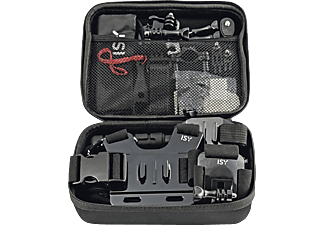 ISY ISY IAA-1800 - Kit di accessori per GoPro - Nero - Set Gadget (Nero)
