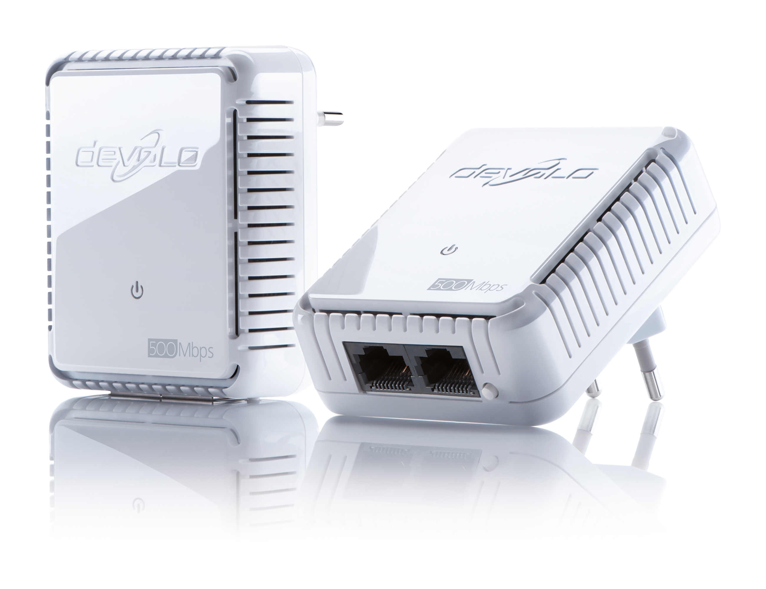 DEVOLO 9102 dLAN® 500 duo Starter Kit Powerline Adapter 500 Mbit/s kabelgebunden