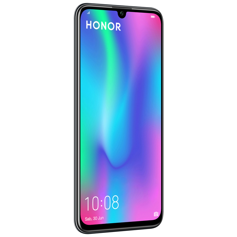 Móvil - Honor 10 Lite, Negro, 64 GB, 3 GB RAM, 6.21", Huawei Kirin 710, 3400 mAh, Android